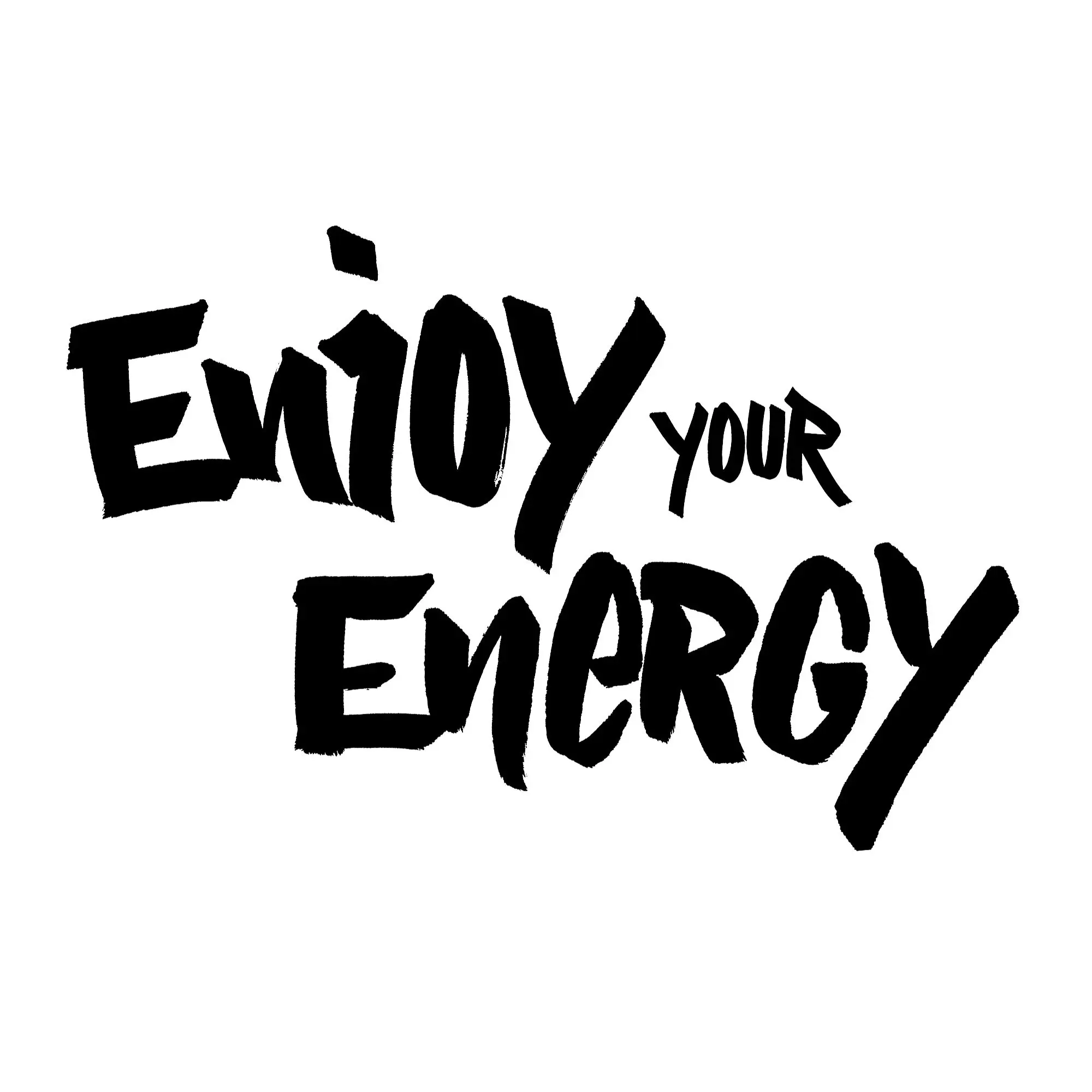 Illustration - Claim Typo enjoy your energy